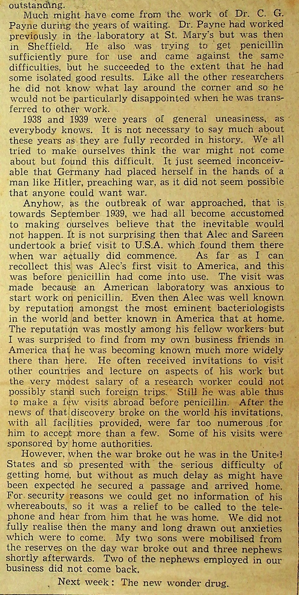Section 4 of Robert Fleming article 9